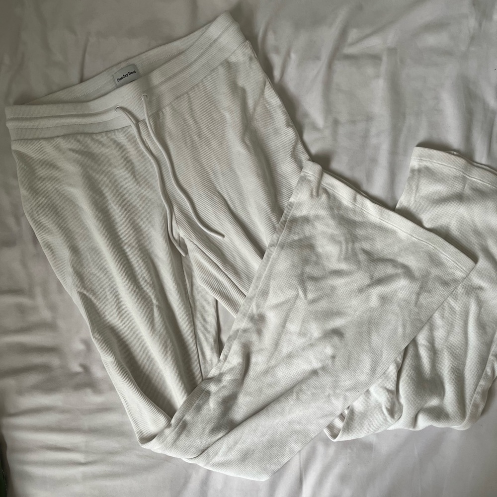 Aritzia Sunday Best Baby Waffle Pant